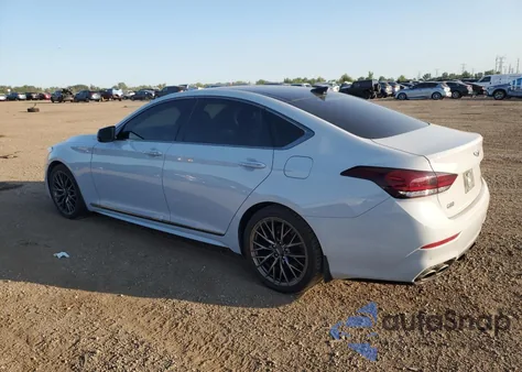 2019 Genesis G80 Base из США, поврежденный, VIN KMTFN4JB8KU320599